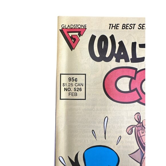 Gladstone Walt Disneys Comics Issue No #526 February 1988 Vintage Boarded Bagged - Picture 2 of 4